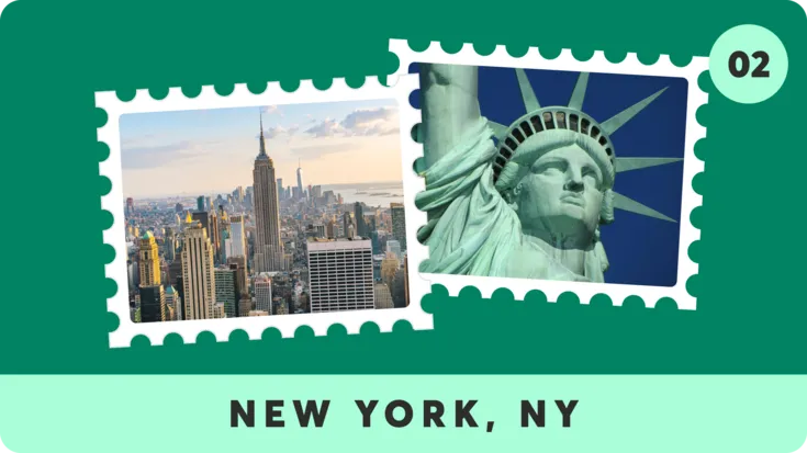 2. New York, NY 