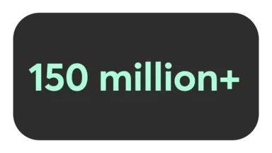150 million+