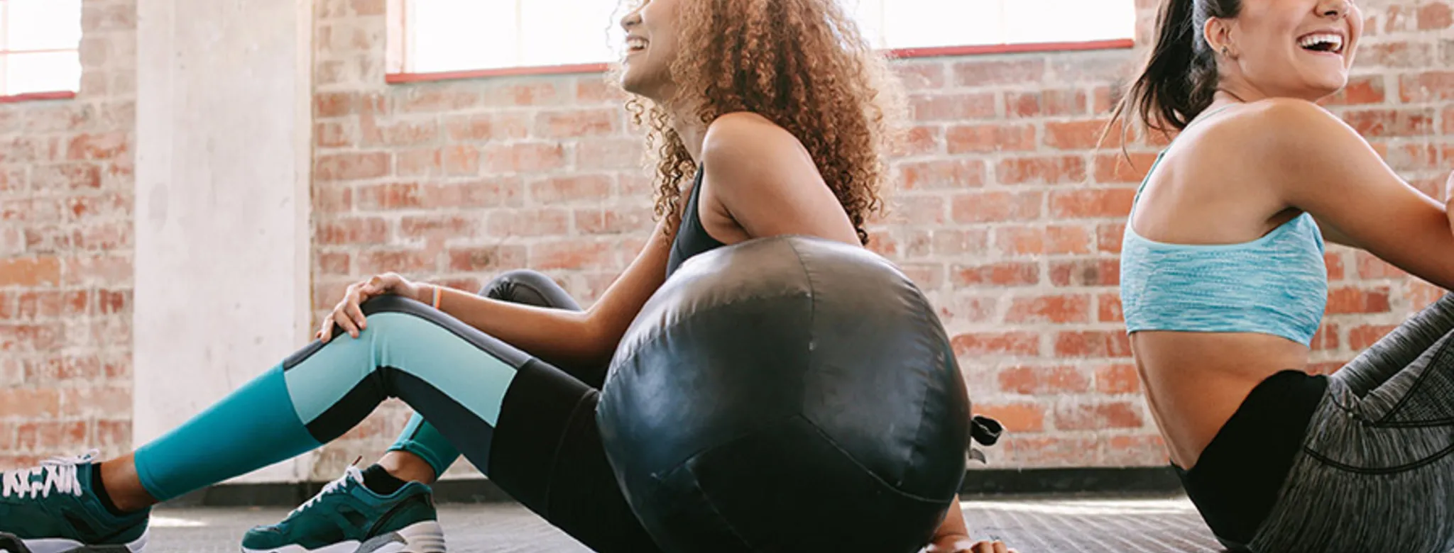 Women working out
